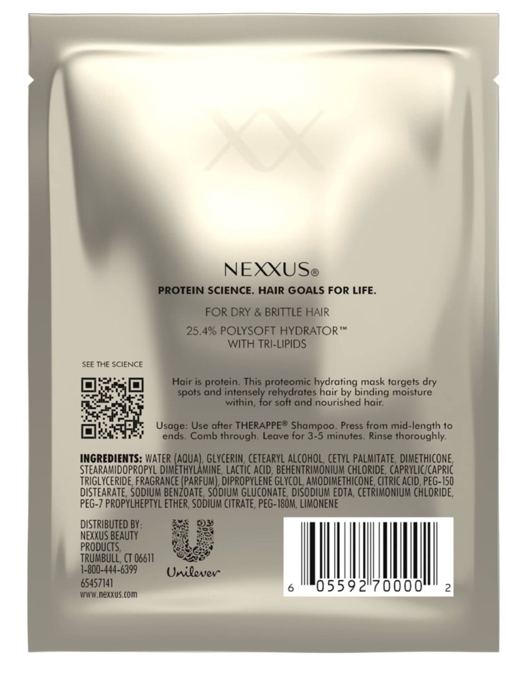 Nexxus Humectress Hair Mask For Dry Hair For Ultimate Moisture 1.5 OZ - Picture 4 of 4